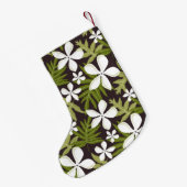 TIARE (OLIVE COMBO) Weihnachtsfest Strumpf Kleiner Weihnachtsstrumpf (Rückseite (Hängend))