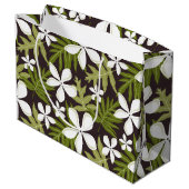 TIARE (OLIVENKAMPF) GROßE GESCHENKTÜTE (Rückseite Schrägansicht)