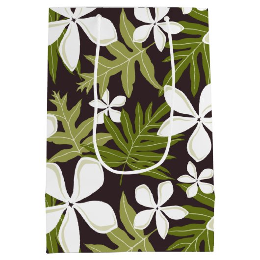 TIARE (OLIVENKAMPF) MITTLERE GESCHENKTÜTE (Rückseite)