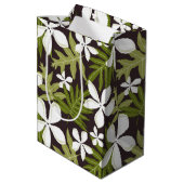 TIARE (OLIVENKAMPF) MITTLERE GESCHENKTÜTE (Rückseite Schrägansicht)