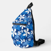 TIARE PATTER IN BLAU CROSSBODY BAG (Rechte Ecke)