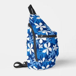 TIARE PATTER IN BLAU CROSSBODY BAG