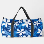 TIARE PATTER IN BLAU DUFFLE BAG (Vorderseite)