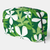 TIARE PATTER IN GREEN DOPP KIT WASCHBEUTEL (Rechte Ecke)