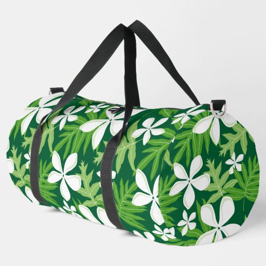 TIARE PATTER IN GRÜNE DUFFLE BAG (Linke Ecke)