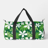 TIARE PATTER IN GRÜNE DUFFLE BAG (Vorderseite)