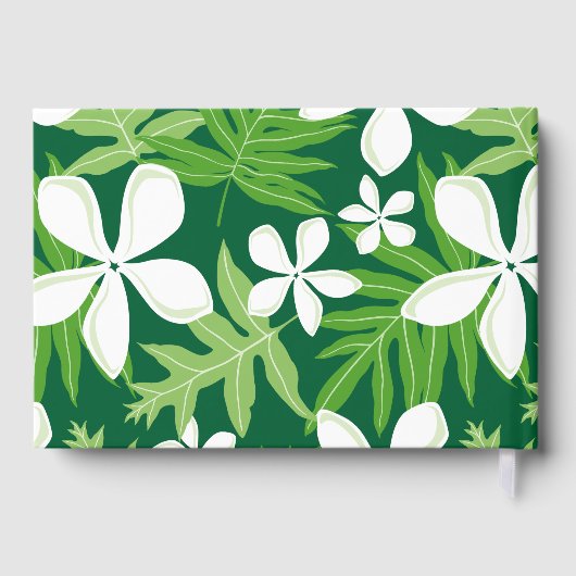 TIARE PATTER IN GRÜNE GÄSTEBUCH (Rückseite)