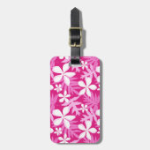 TIARE (PINK) GEPÄCKANHÄNGER (Vorderseite vertikal)