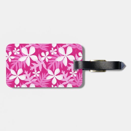 TIARE (PINK) GEPÄCKANHÄNGER (Rückseite horizontal)