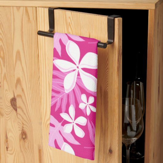 TIARE (PINK) GESCHIRRTUCH (Drittel gefaltet)