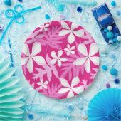 TIARE (PINK) PAPPTELLER (Party)