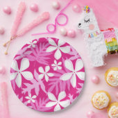 TIARE (PINK) PAPPTELLER (Party)