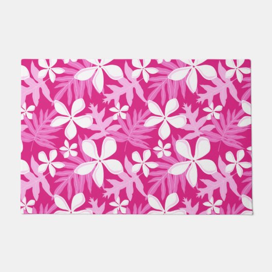 TIARE (WARNPINK) FUßMATTE (Vorderseite)