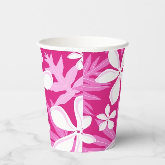 TIARE (WARNPINK) PAPPBECHER (Rechts)