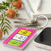 Tiarra Periodenschlüsselring Schlüsselanhänger (Vorderseite rechts)