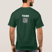 TIAWO-Logo mit Webseite T-Shirt (Rückseite)