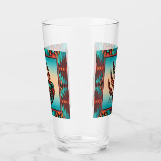 Tibal Bear Paw Glass Glas (Rechts)