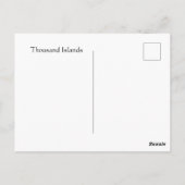 Tibbetts Leuchtturm Postkarte (Rückseite)