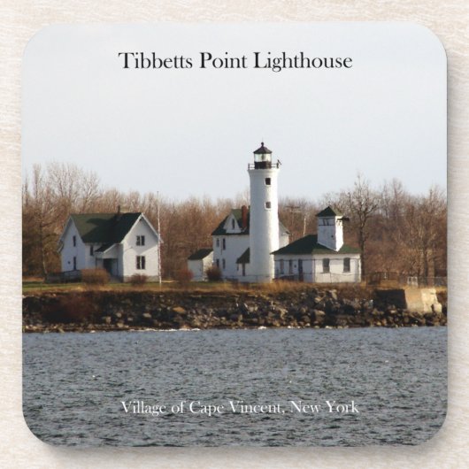 Tibbetts Point Lighthouse 6 Untersetzer aus Kunsts (Vorderseite)