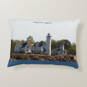 Tibbetts Point Lighthouse Akzent Kissen