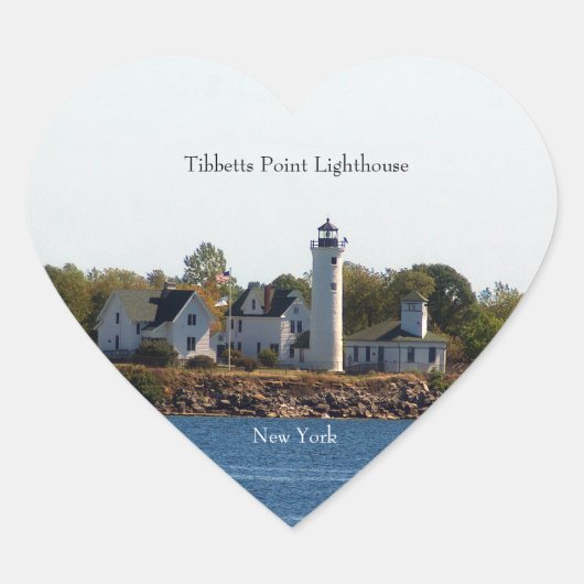 Tibbetts Point Lighthouse Aufkleber Ver2 (Vorderseite)