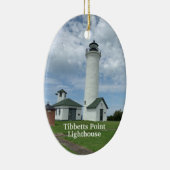 Tibbetts Point Lighthouse Keramik Ornament (Rechts)