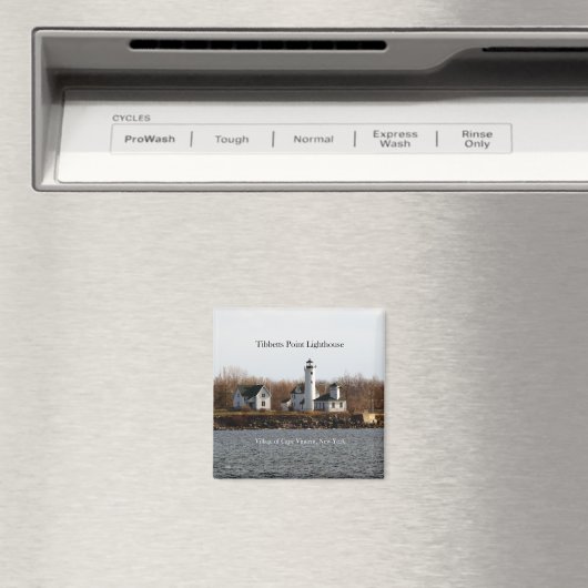 Tibbetts Point Lighthouse Magnet (In Situ (Geschirrspüler))