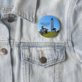 Tibbetts Point Lighthouse, New York Button (Beispiel)