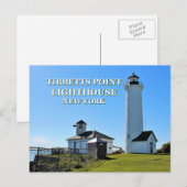 Tibbetts Point Lighthouse, New York Postcard Postkarte (Vorne/Hinten)