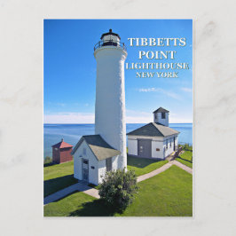 Tibbetts Point Lighthouse, New York Postcard Postkarte