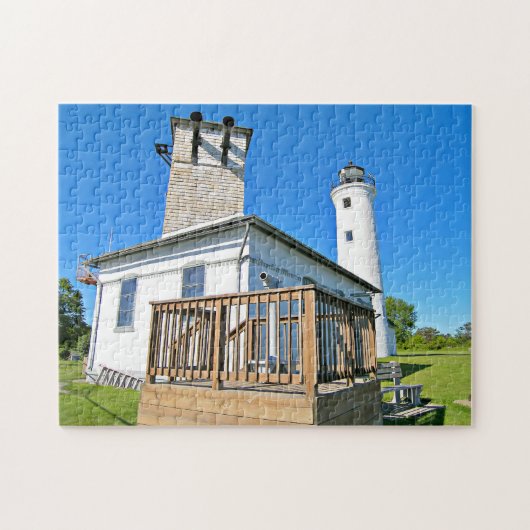 Tibbetts Point Lighthouse, New York Puzzle (Horizontal)