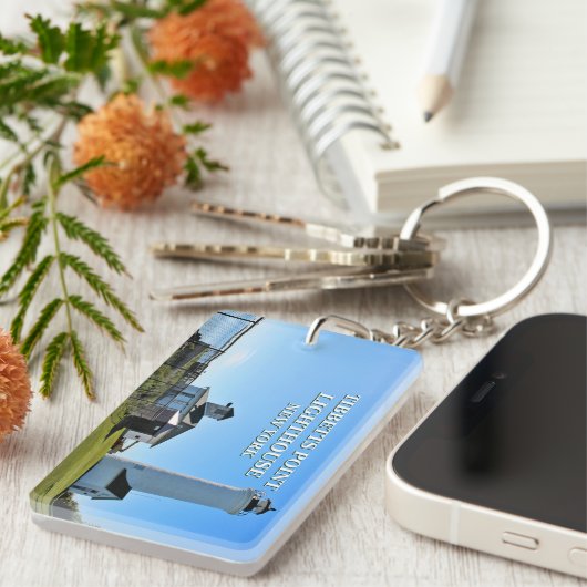 Tibbetts Point Lighthouse, New York Schlüsselanhänger (Vorderseite rechts)