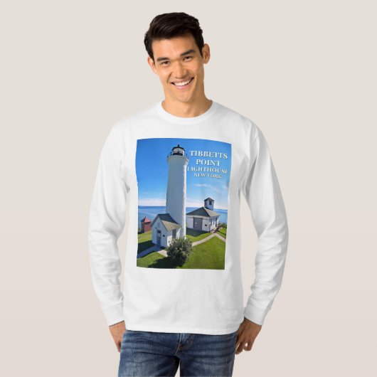 Tibbetts Point Lighthouse, New York Sweatshirt T-Shirt (Vorne ganz)
