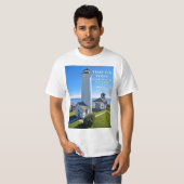 Tibbetts Point Lighthouse, New Yorker T - Shirt (Vorne ganz)