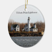 Tibbetts Point Lighthouse-Ornament Keramik Ornament (Links)