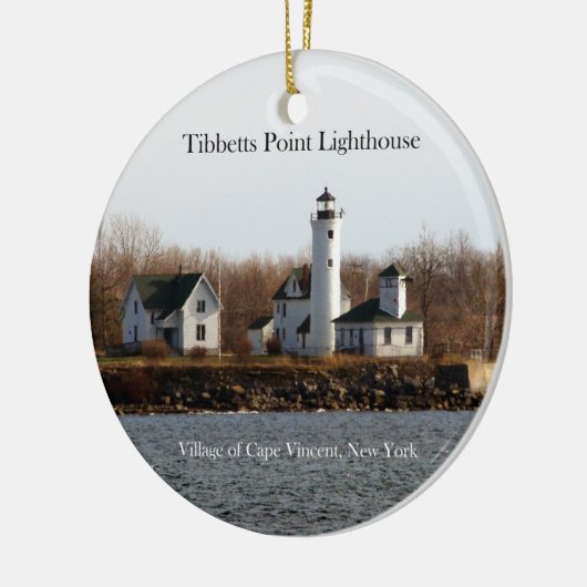 Tibbetts Point Lighthouse-Ornament Keramik Ornament (Links)