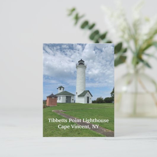 Tibbetts Point Lighthouse Postkarte (Stehend Vorderseite)