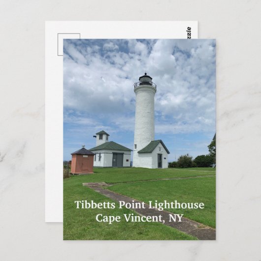 Tibbetts Point Lighthouse Postkarte (Vorne/Hinten)