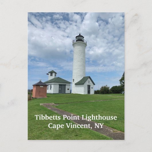Tibbetts Point Lighthouse Postkarte (Vorderseite)
