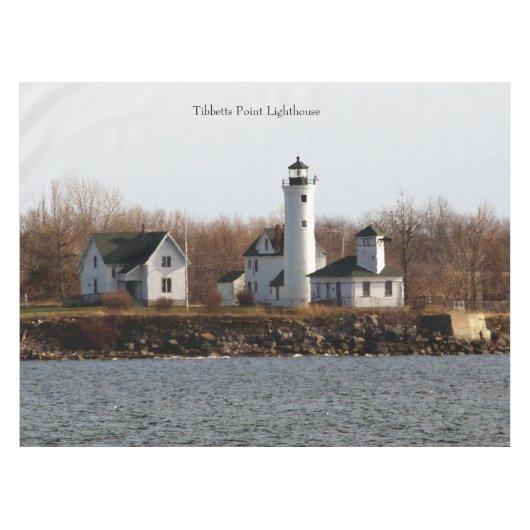 Tibbetts Point Lighthouse Tischtuch Tischdecke (Vorderseite (Horizontal))