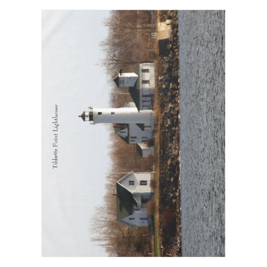 Tibbetts Point Lighthouse Tischtuch Tischdecke (Vorderseite)