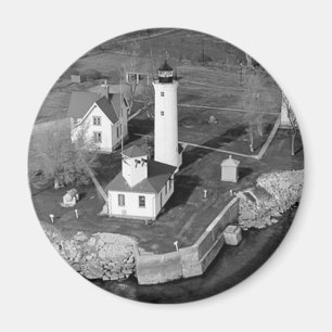 Tibbetts Punkt-Leuchtturm Magnet
