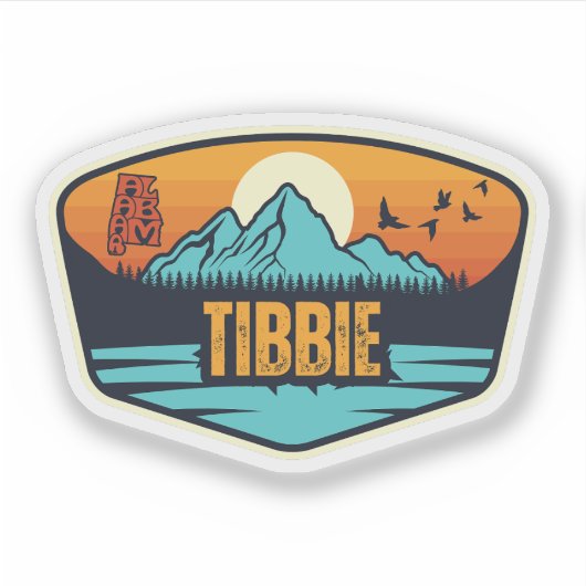 Tibbie, Alabama Aufkleber (Vorderseite)