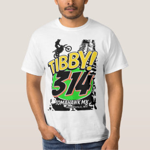 Tibby 314 Motocross MX-Schmutz-Fahrrad-laufende T-Shirt
