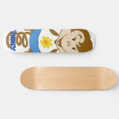 Tibby Blau Skateboard (Horizontal)