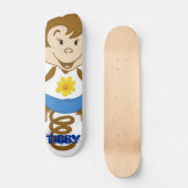 Tibby Blau Skateboard (Vorderseite)