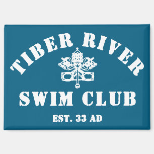 Tiber River Swim Club Kühlschrankmagnet