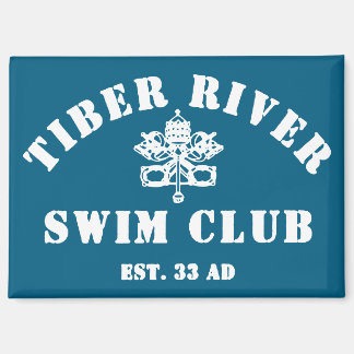 Tiber River Swim Club Kühlschrankmagnet