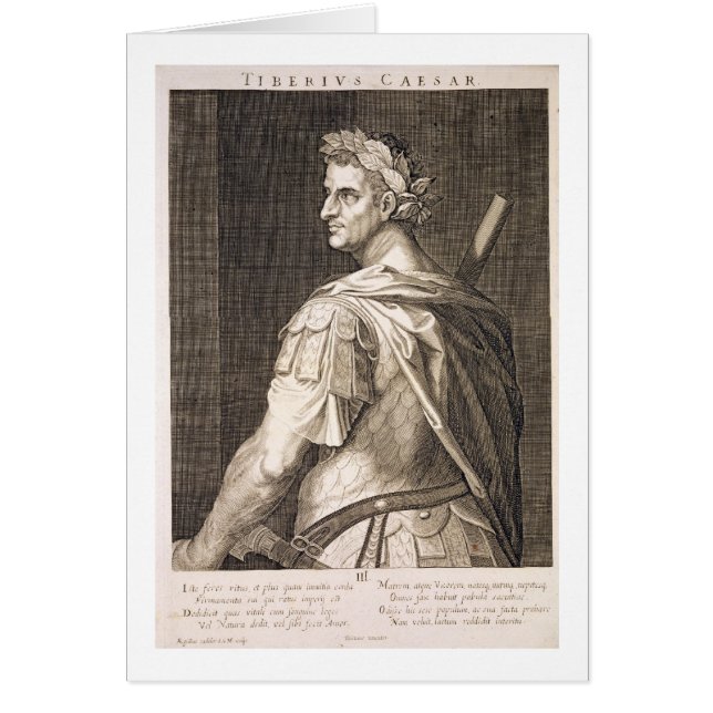 Tiberius Caesar (ANZEIGE 10 BC - 54) Kaiser von (Vorne)