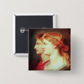 Tiberius und Agrippina, c.1614 Button (Vorne & Hinten)
